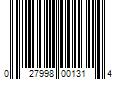 Barcode Image for UPC code 027998001314