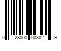 Barcode Image for UPC code 028000003029