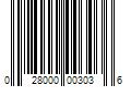 Barcode Image for UPC code 028000003036