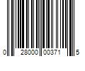 Barcode Image for UPC code 028000003715