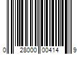 Barcode Image for UPC code 028000004149