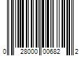 Barcode Image for UPC code 028000006822