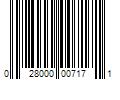 Barcode Image for UPC code 028000007171