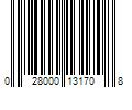 Barcode Image for UPC code 028000131708