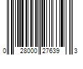 Barcode Image for UPC code 028000276393