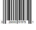 Barcode Image for UPC code 028000515751