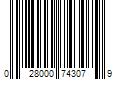 Barcode Image for UPC code 028000743079. Product Name: 