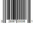 Barcode Image for UPC code 028067000061