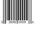 Barcode Image for UPC code 028092000098