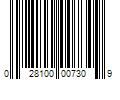 Barcode Image for UPC code 028100007309