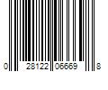 Barcode Image for UPC code 028122066698