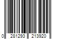 Barcode Image for UPC code 0281293213920