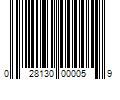 Barcode Image for UPC code 028130000059