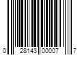 Barcode Image for UPC code 028143000077