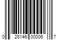 Barcode Image for UPC code 028146000067