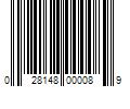 Barcode Image for UPC code 028148000089