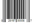 Barcode Image for UPC code 028157000087