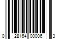 Barcode Image for UPC code 028164000063