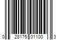 Barcode Image for UPC code 028175011003