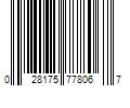 Barcode Image for UPC code 028175778067