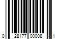 Barcode Image for UPC code 028177000081