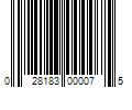 Barcode Image for UPC code 028183000075