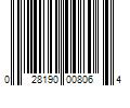 Barcode Image for UPC code 028190008064