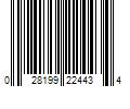 Barcode Image for UPC code 028199224434