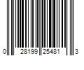 Barcode Image for UPC code 028199254813