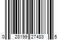 Barcode Image for UPC code 028199274835