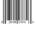 Barcode Image for UPC code 028199278703