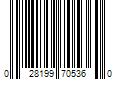 Barcode Image for UPC code 028199705360