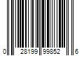 Barcode Image for UPC code 028199998526