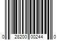 Barcode Image for UPC code 028200002440