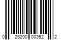 Barcode Image for UPC code 028200003522