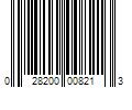 Barcode Image for UPC code 028200008213