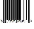 Barcode Image for UPC code 028200008435