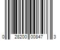 Barcode Image for UPC code 028200008473