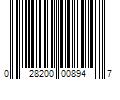 Barcode Image for UPC code 028200008947