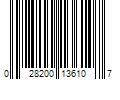 Barcode Image for UPC code 028200136107