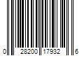 Barcode Image for UPC code 028200179326