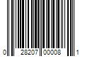 Barcode Image for UPC code 028207000081