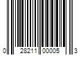 Barcode Image for UPC code 028211000053