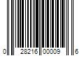 Barcode Image for UPC code 028216000096