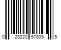 Barcode Image for UPC code 028220578055