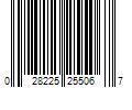 Barcode Image for UPC code 028225255067