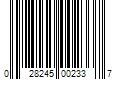 Barcode Image for UPC code 028245002337