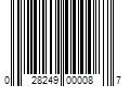 Barcode Image for UPC code 028249000087