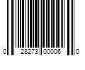 Barcode Image for UPC code 028273000060