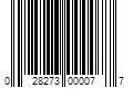 Barcode Image for UPC code 028273000077